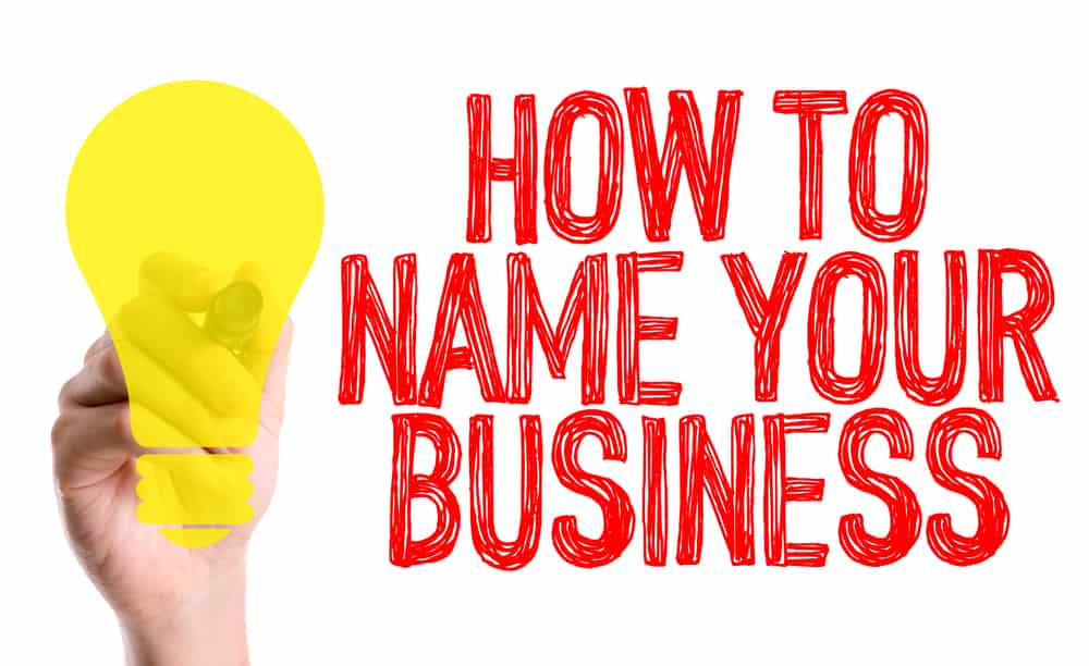 Choosing a business name